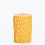 Yellow-christmas-candle